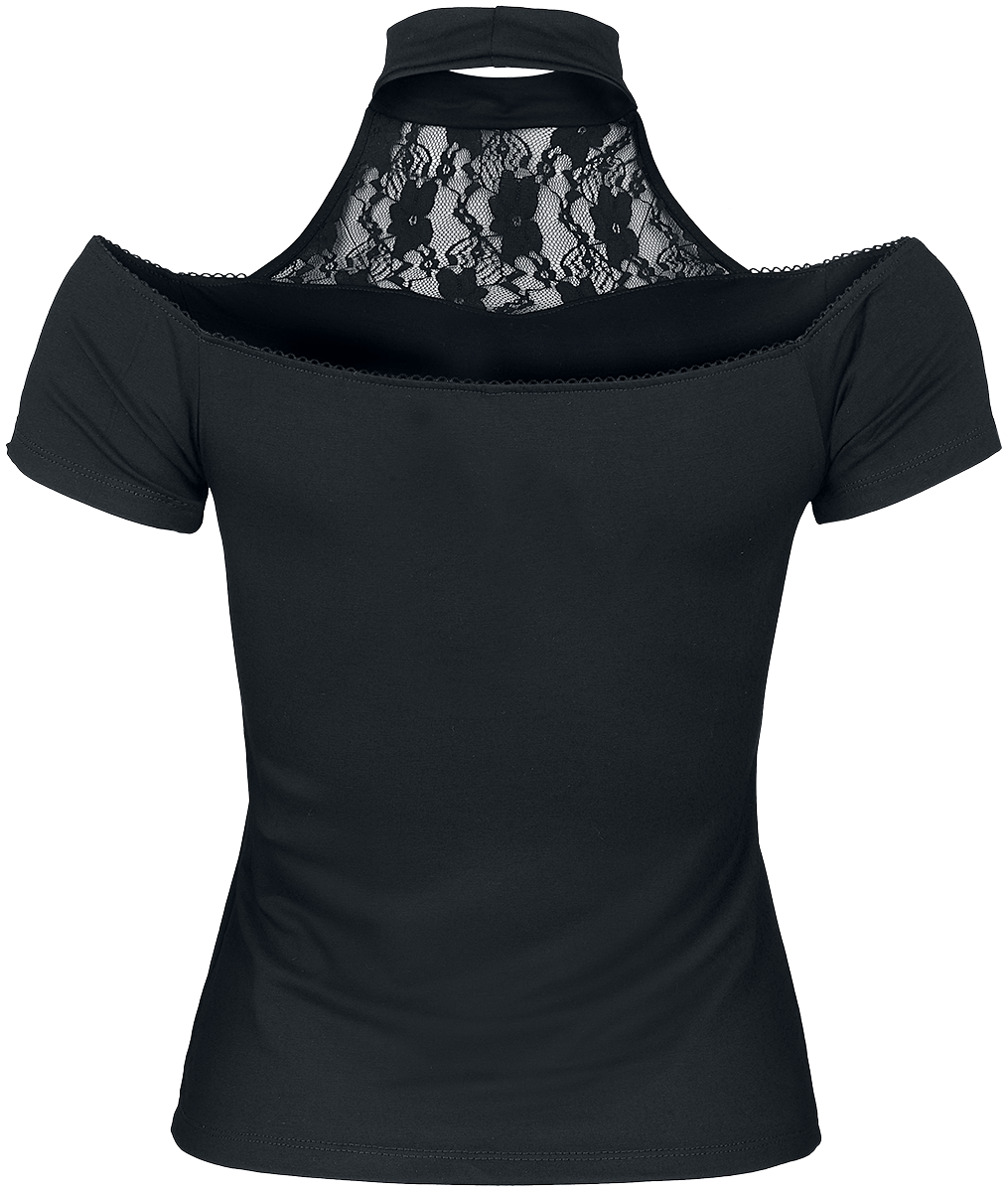 Wednesday T-Shirt - Mirror - L bis XXL - für Damen - Größe XXL - schwarz  - EMP exklusives Merchandise!