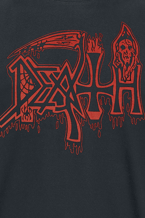 Thumbnail - Death Life Will Never Last T-Shirt schwarz in M