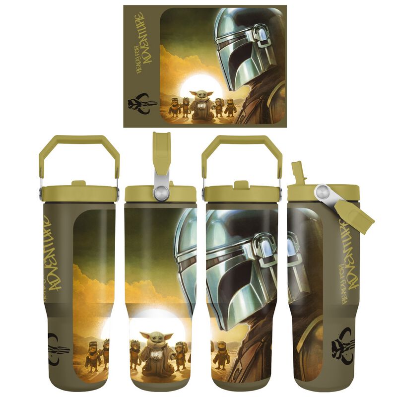 Gourde Disney de Star Wars - The Mandalorian - Pitcher - pour Indifférent - multicolore