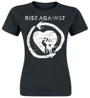 Distressed Heartfist, Rise Against, T-Shirt