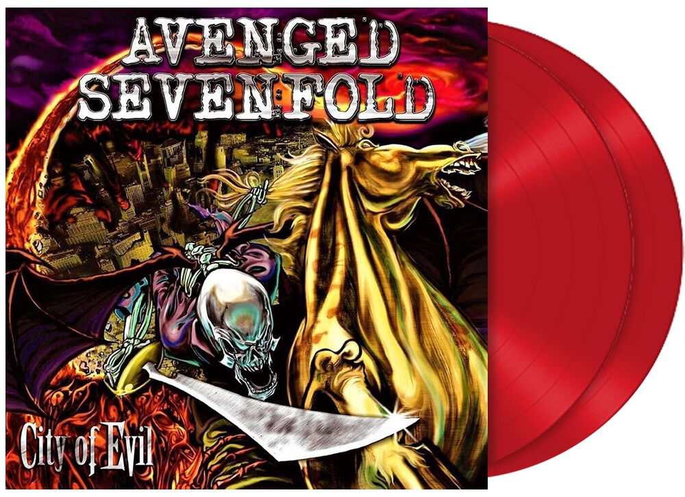 Avenged Sevenfold City of evil LP multicolor