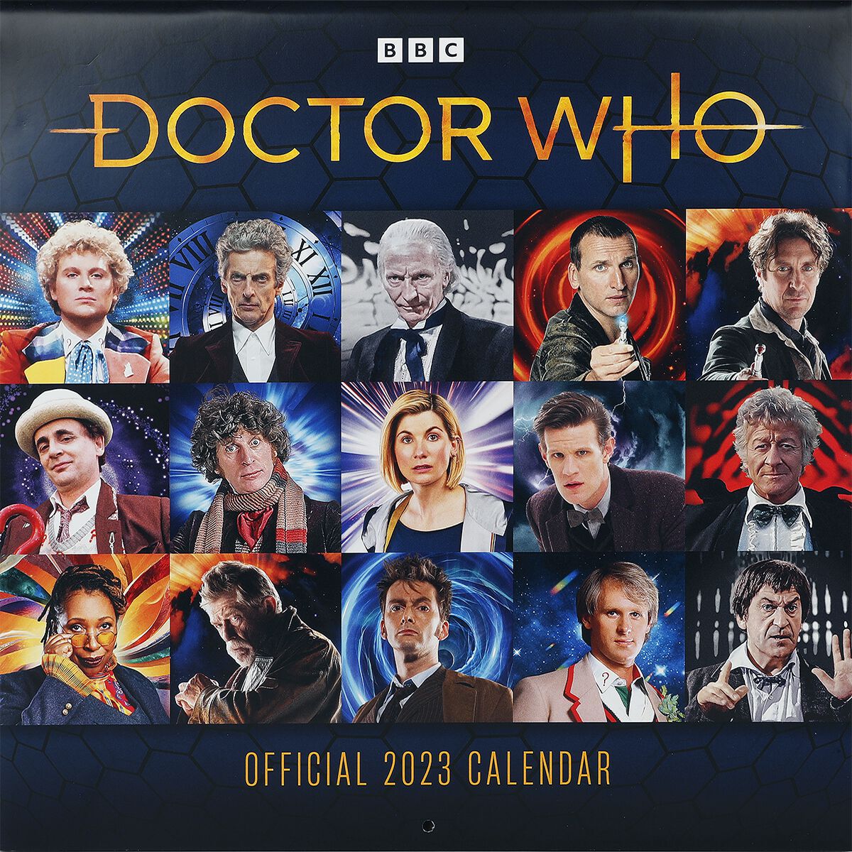 Doctor Who Classic edition - 2023 wall calendar Wall Calendar multicolour