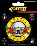Bullet Logo, Guns N' Roses, Aufkleber-Set