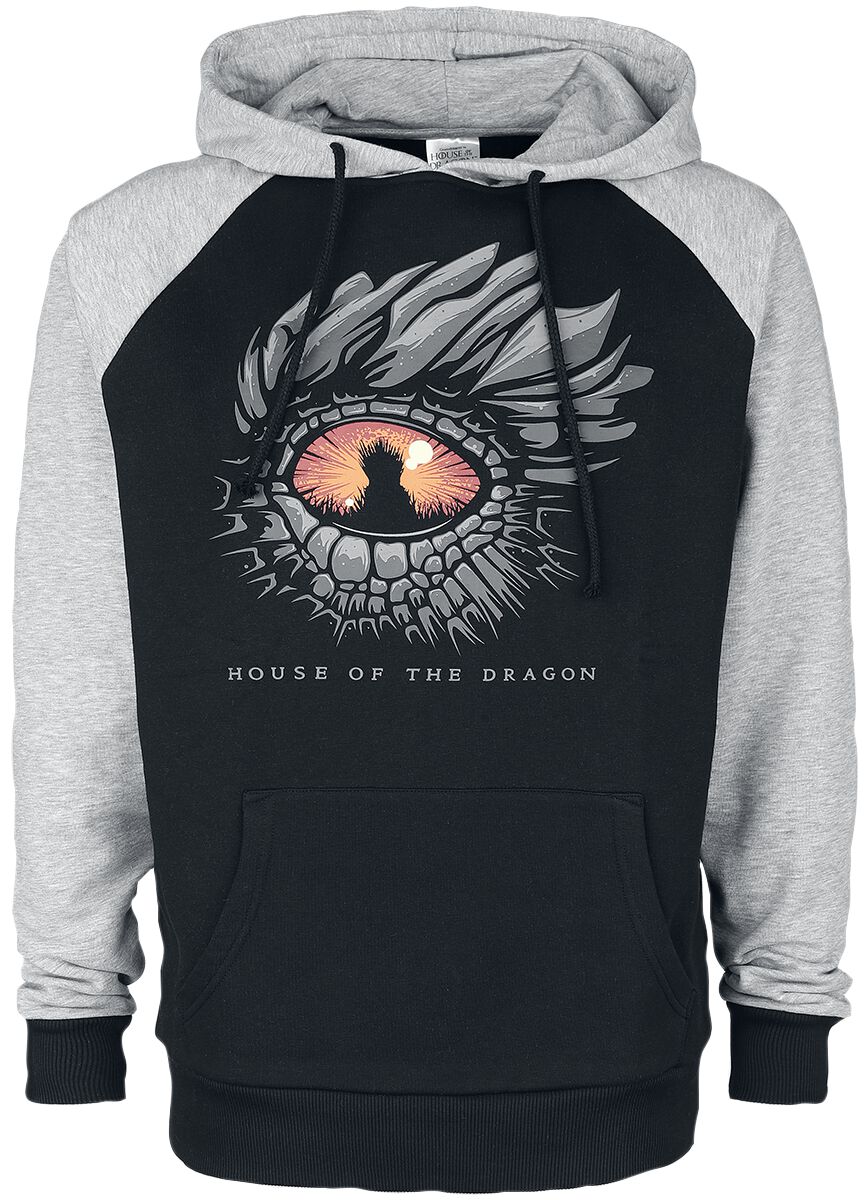 Game of Thrones House of the Dragon - Eye dragon Hooded sweater multicolour