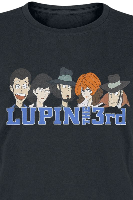 Filme & Serien Serien Heads | Lupin The 3rd T-Shirt