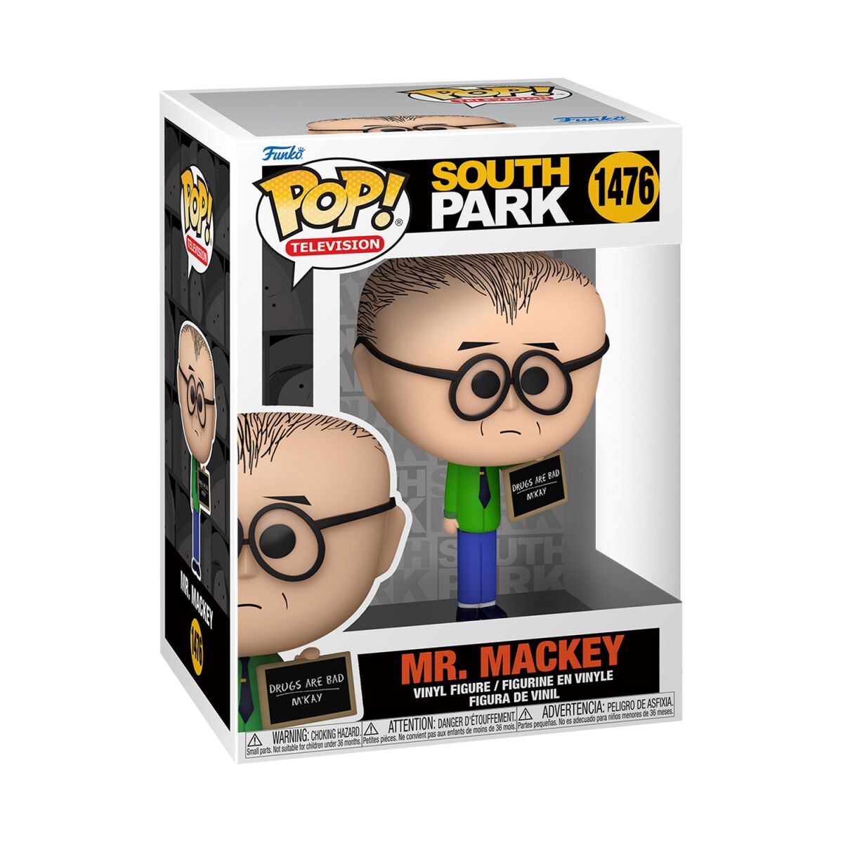 Levně South Park Vinylová figurka č.1476 Mr. Mackey Sberatelská postava vícebarevný