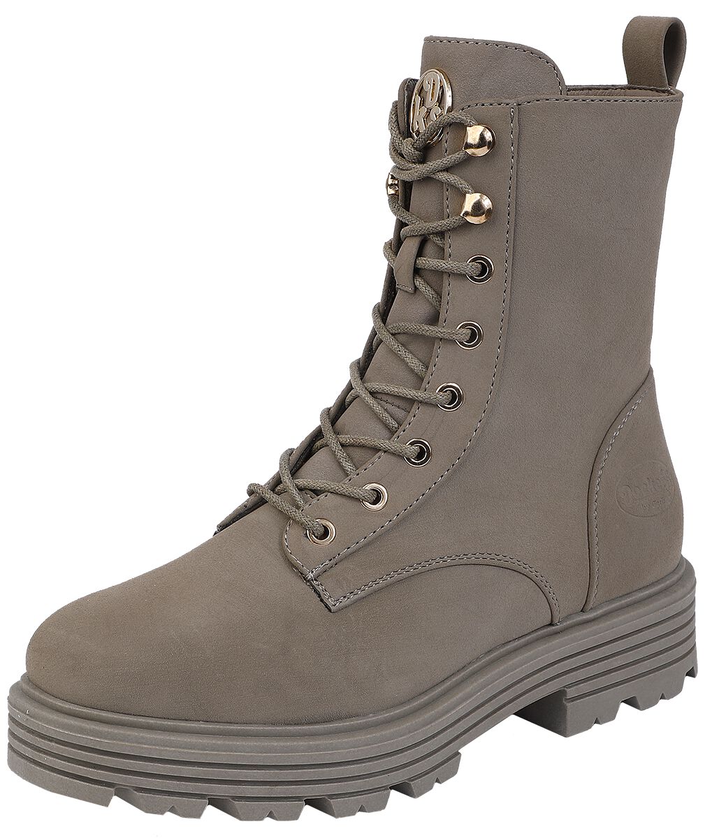 Dockers by Gerli Lace-Up Boots Boot taupe
