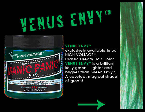 Manic Panic Venus Envy - Classic Haar-Farben grün - 20.02% Rabatt