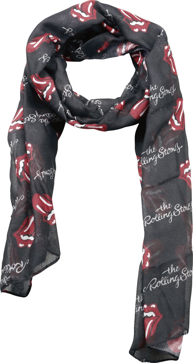 The Rolling Stones Tuch - Logo - schwarz  - EMP exklusives Merchandise!