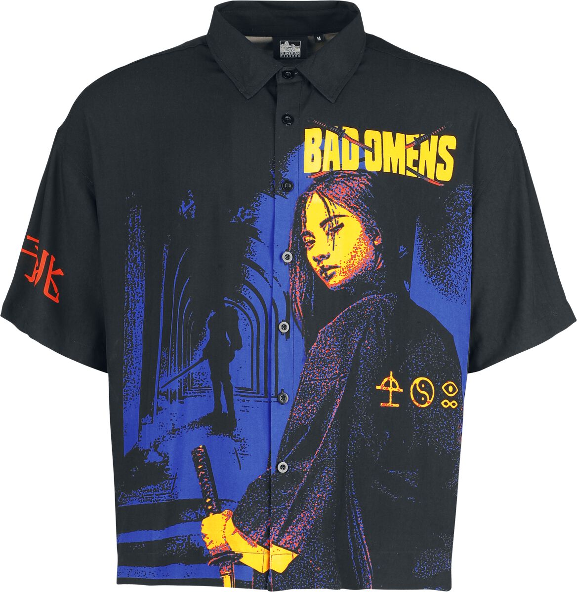 Bad Omens Kurzarmhemd - EMP Signature Collection - S bis 3XL - Größe XL - multicolor  - EMP exklusives Merchandise!