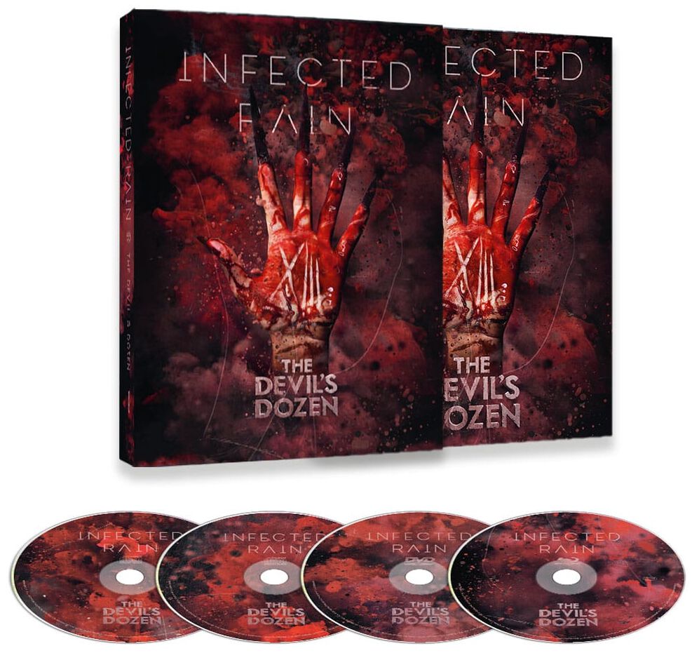 Levně Infected Rain The devil's dozen (Live) 2-CD & DVD & Blu-ray standard