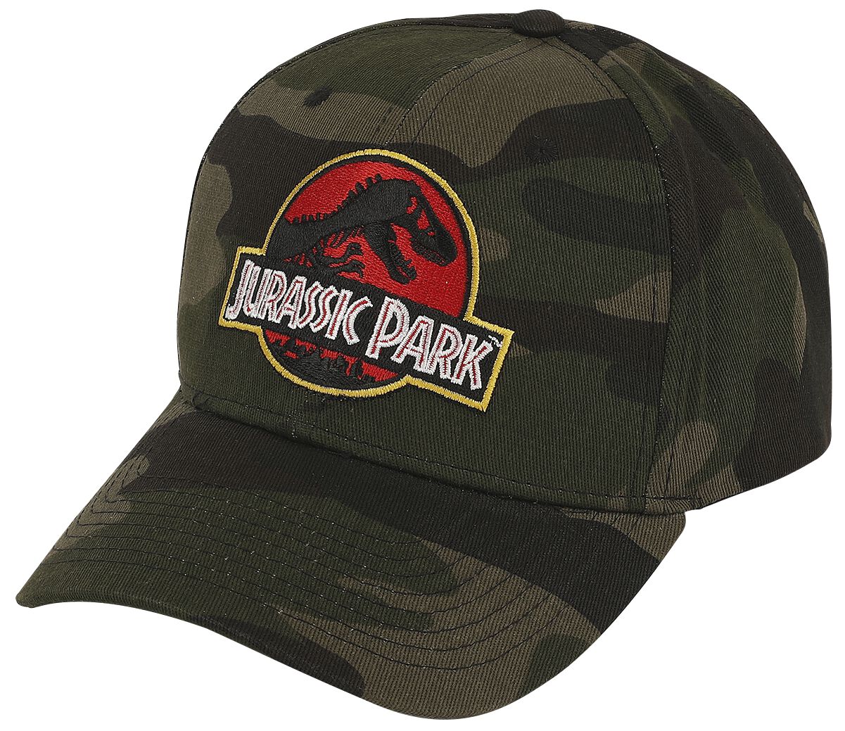 Levně Jurassic Park Camo Logo Baseballová kšiltovka vícebarevný