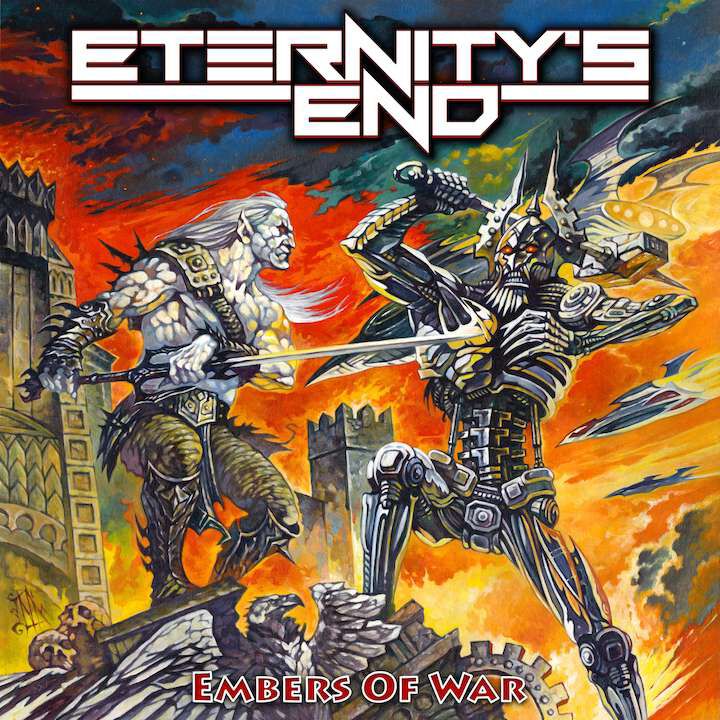 Image of Eternity's End Embers of war CD Standard