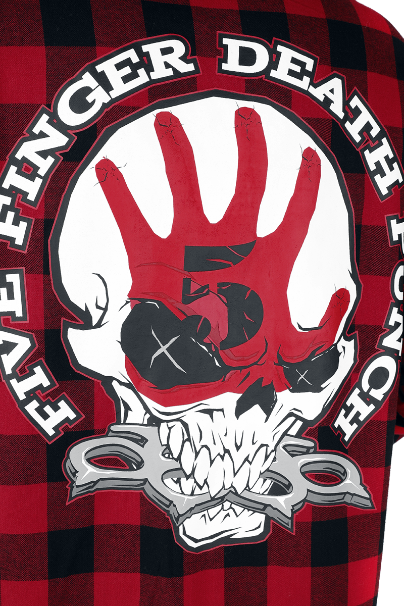 Five Finger Death Punch EMP Signature Collection Übergangsjacke schwarz rot