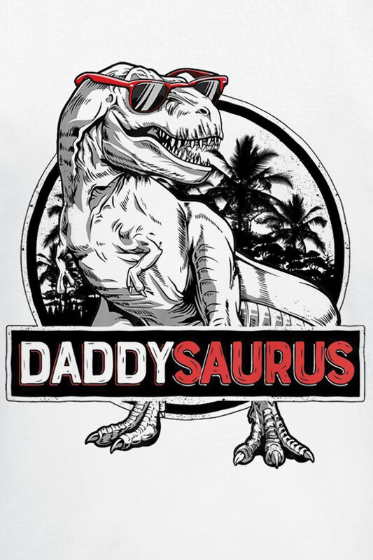 Wohnen & Freizeit Funartikel Daddysaurus 2 | Familie & Freunde T-Shirt