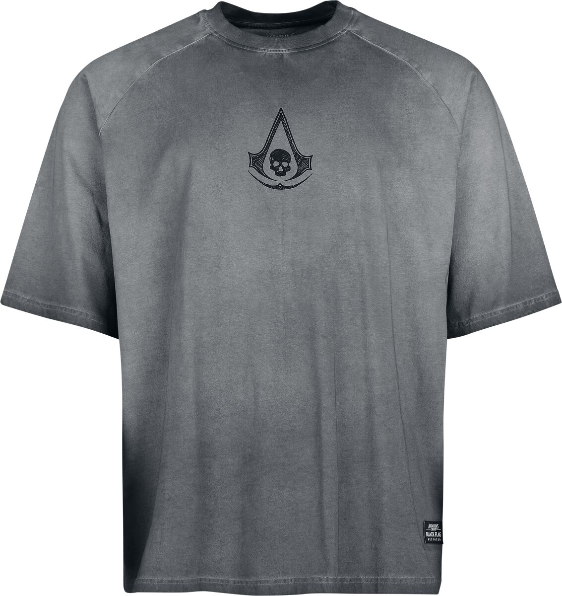 Assassin's Creed - Gaming Oversized T-shirt - Black Flag Resynced - Jackdaw - S Tot Xxl - Voor Mannen - Zwart