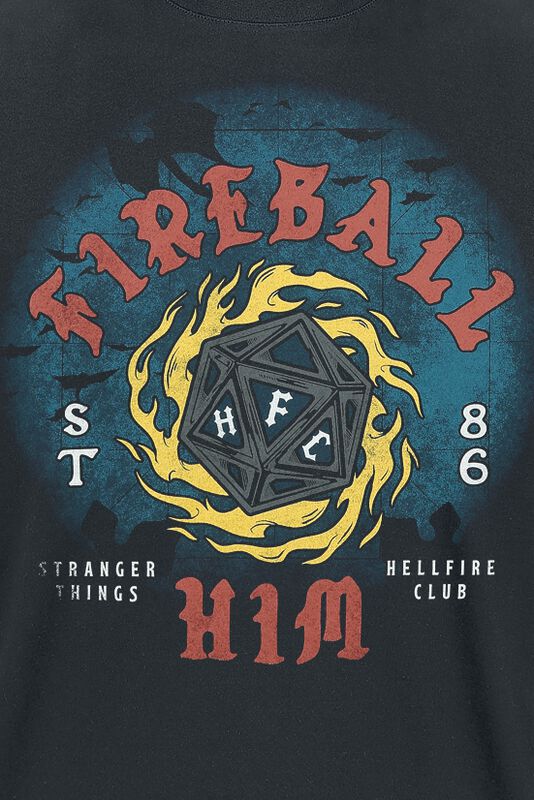 Filme & Serien Stranger Things Fireball | Stranger Things T-Shirt