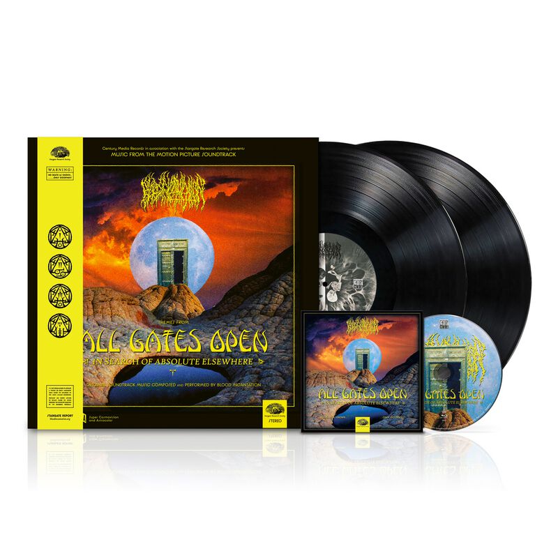 All Gates open (Original Motion Picture Soundtrack) von Blood Incantation - 2-LP & Blu-ray (Standard)