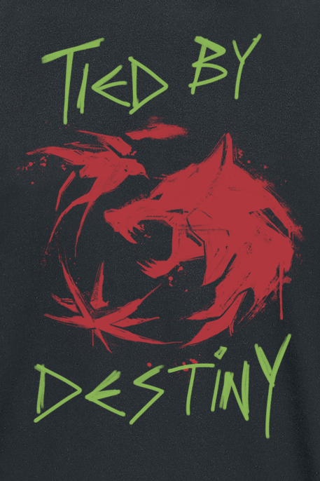 The Witcher T-Shirt - Season 3 - Destiny - S bis XXL - für Männer - Größe L - schwarz  - EMP exklusives Merchandise!