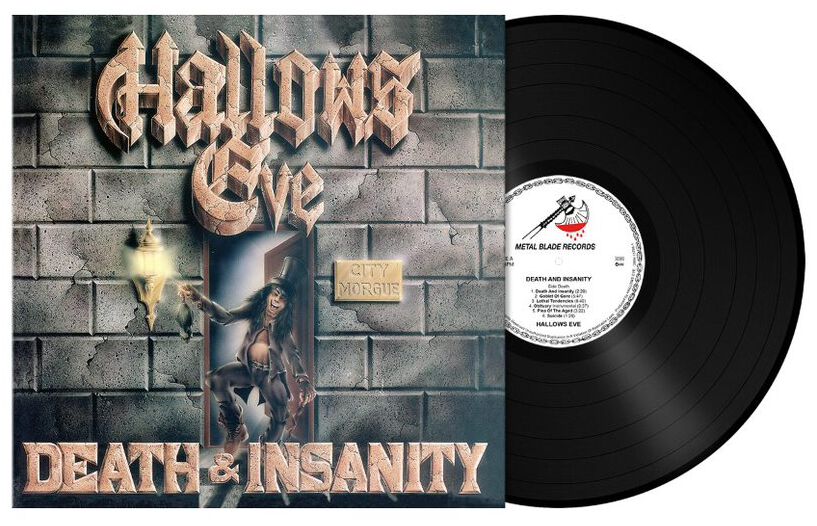 Image of Hallows Eve Dead and insanity LP schwarz