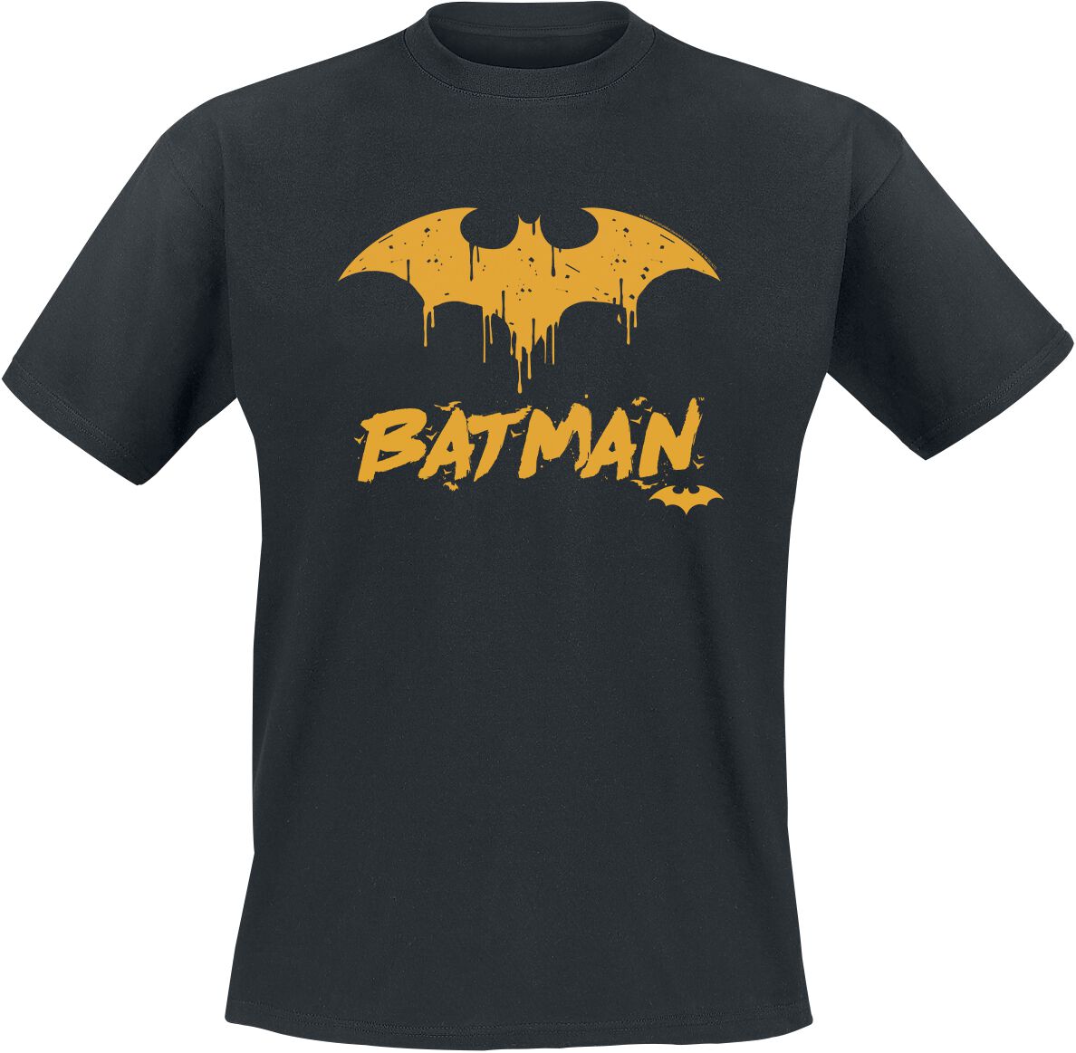Batman Bat drip T-Shirt black