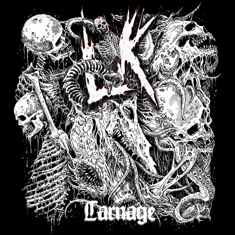 0039841558296 - Carnage LP marmoriert 0039841558296 - Carnage LP marmoriert