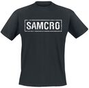 Samcro Banner, Sons Of Anarchy, T-Shirt