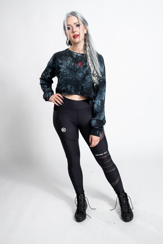 Electric Callboy Leggings - EMP Signature Collection - S bis XXL - für Damen - Größe S - schwarz  - EMP exklusives Merchandise!