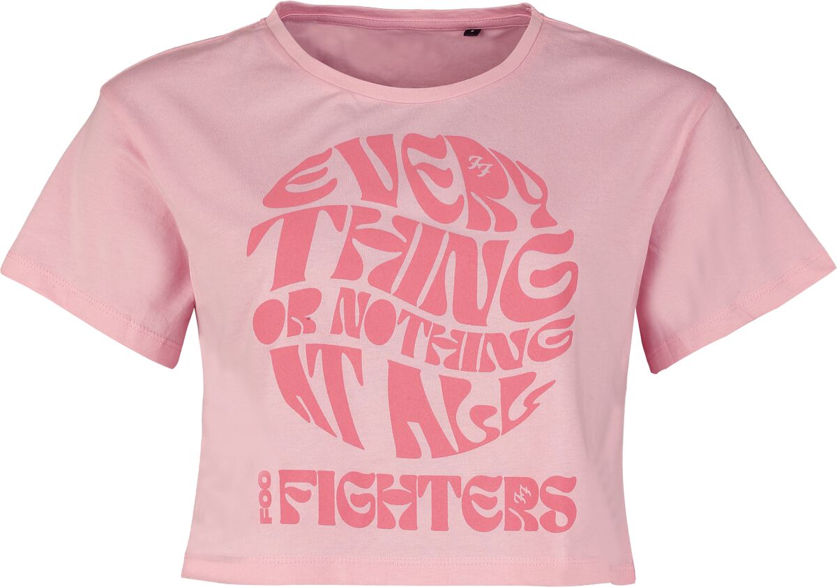 T-Shirt - Circle Text - XS bis XL - für Damen - Größe XL - pink - Lizenziertes Merchandise! - Frauen - female