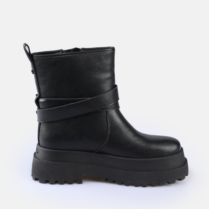 Thumbnail - Buffalo PLUTO FARMER BIKER Boot schwarz in EU40