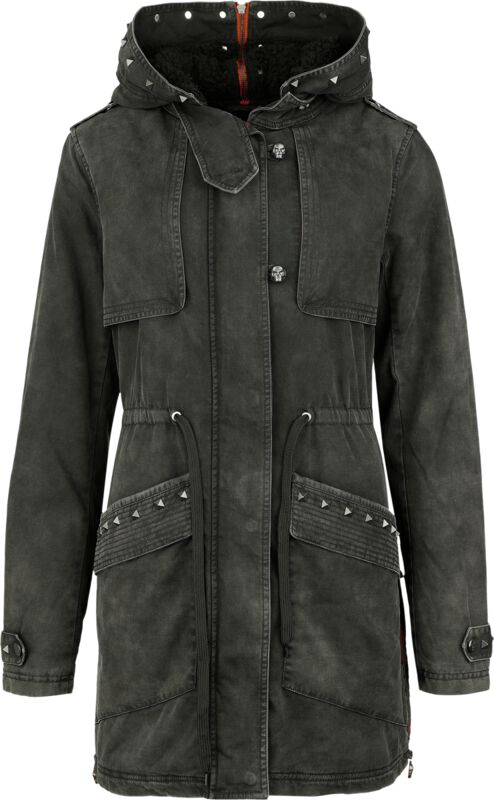 4068143253208 - Rock me hard Übergangsjacke grau in M