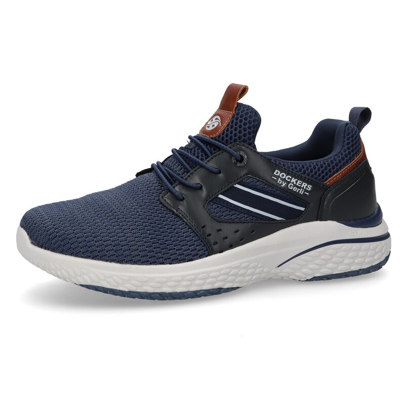 Baskets  de Dockers by Gerli - Baskets en Mesh Bleu Marine - EU41 à EU47 - pour Homme - marine