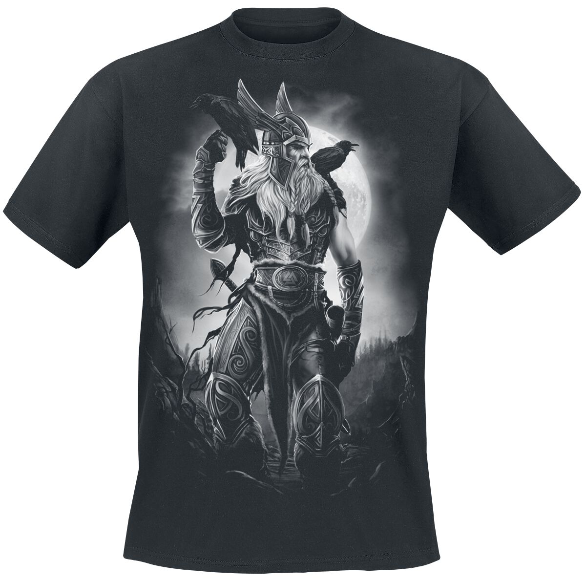 Toxic Angel T-Shirt - Odin - S bis 4XL - für Männer - Größe S - schwarz