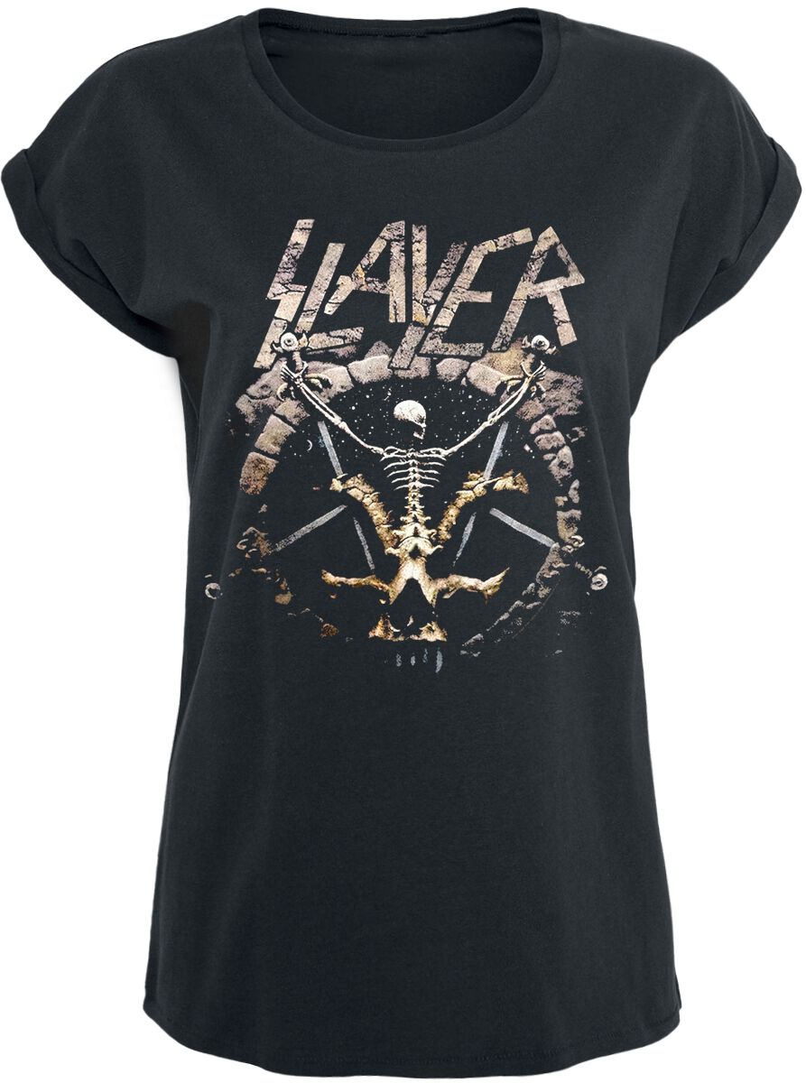 Image of Slayer Divine Intervention Girl-Shirt schwarz