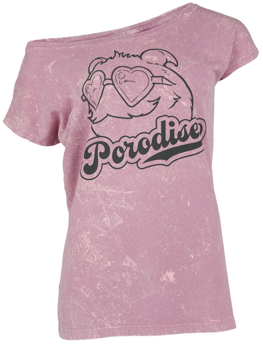 Arcane: League Of Legends - Gaming T-Shirt - Porodise - S bis XXL - für Damen - Größe XXL - pink  - EMP exklusives Merchandise!