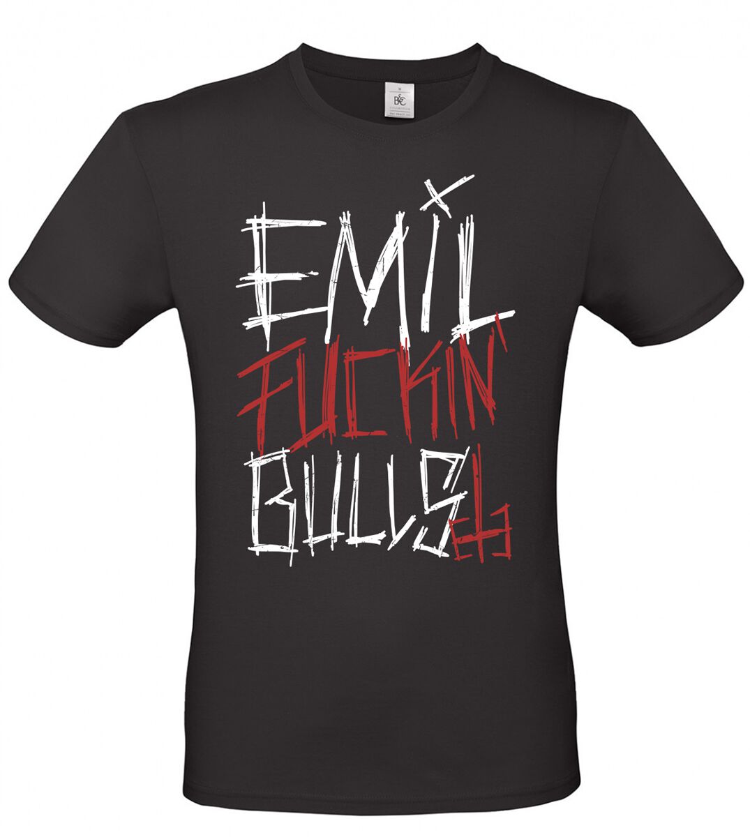 Emil Bulls T-Shirt - Emil Fuckin´Bulls - S bis XXL - für Männer - Größe L - schwarz  - EMP exklusives Merchandise!