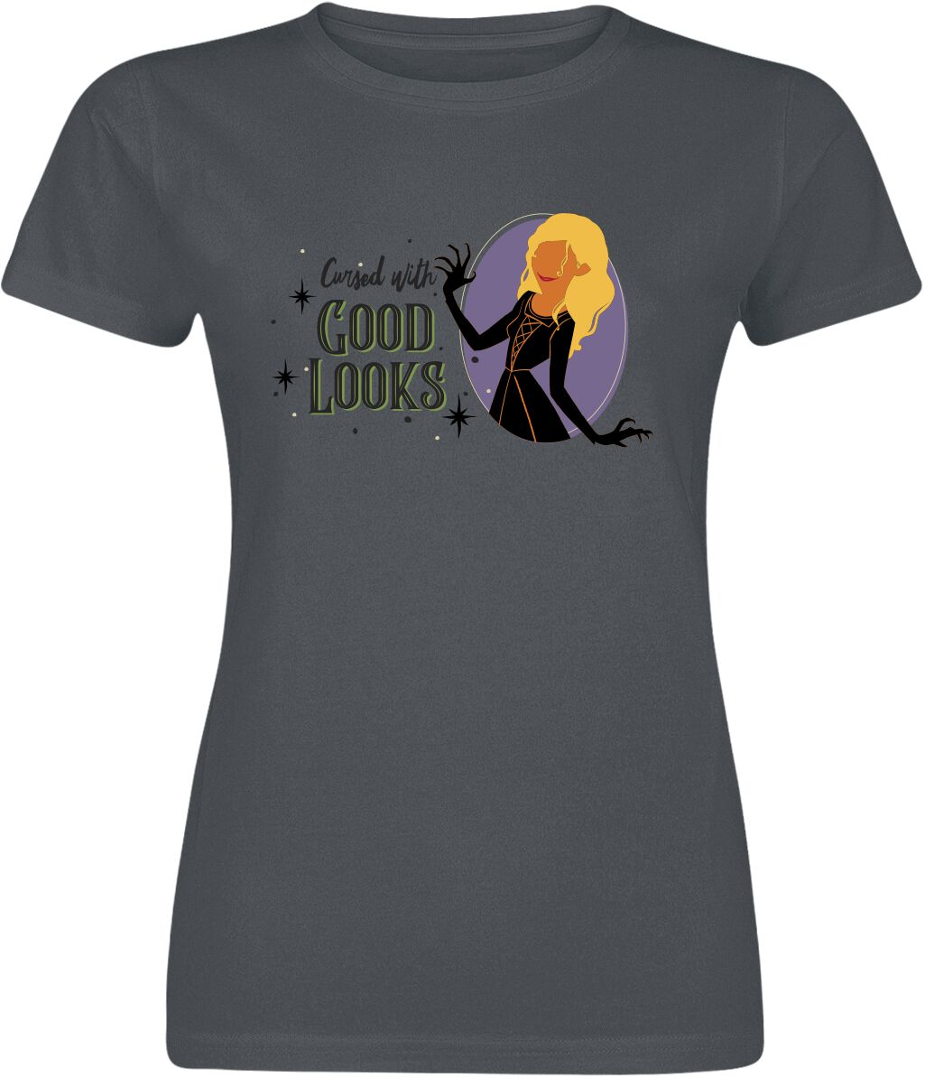 Hocus Pocus - Cursed Sarah - T-Shirt - Donna - grigio