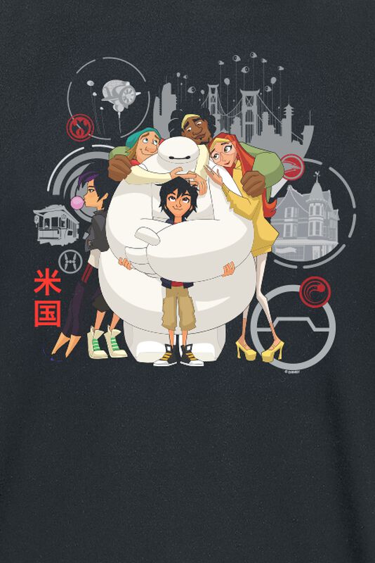 Männer Bekleidung Group Hug | Baymax (Disney Classics) T-Shirt