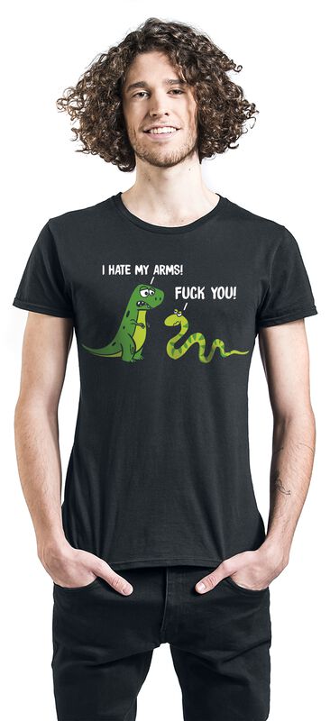 Männer Bekleidung I Hate My Arms | Tierisch T-Shirt