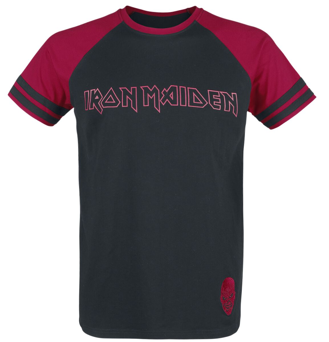 T-Shirt Manches courtes de Iron Maiden - EMP Signature Collection - S à L - pour Homme - noir/rouge