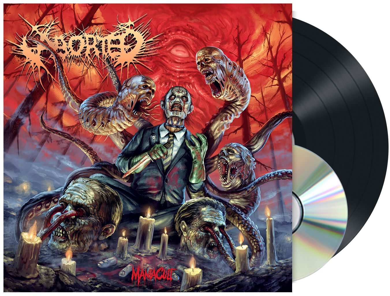 Image of Aborted ManiaCult LP & CD schwarz