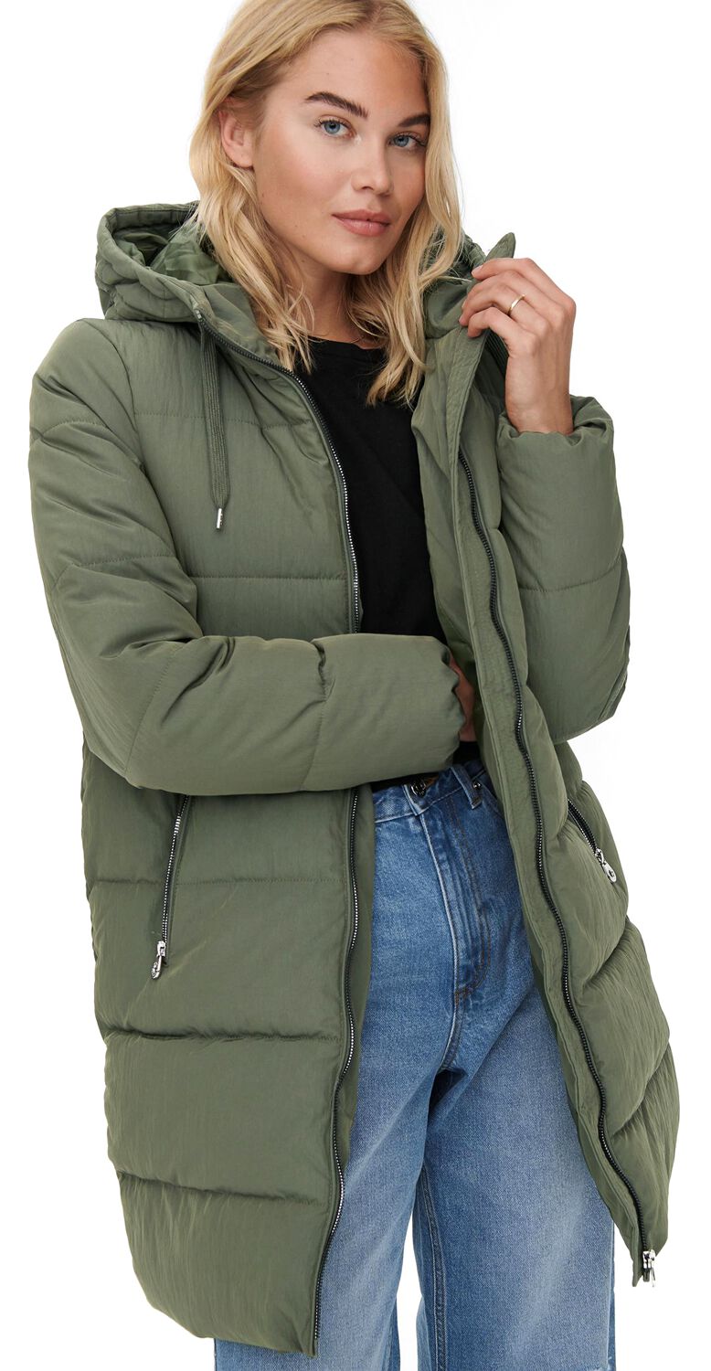 ONLDolly Long Puffer Coat | Only Mantel | EMP