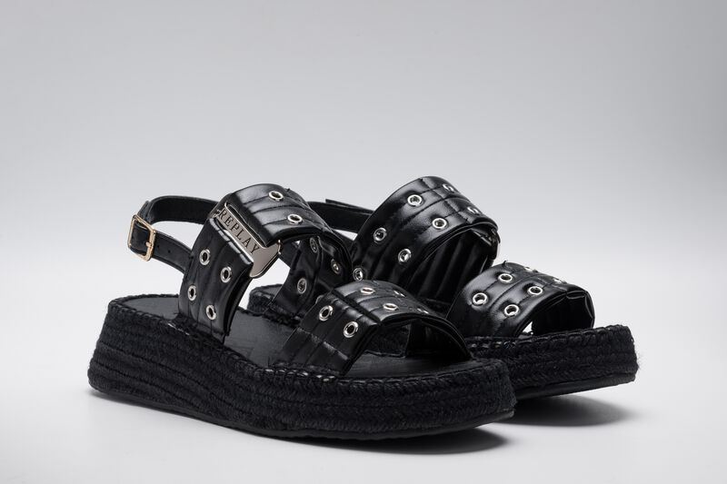 Replay Footwear Sandaalit - REGINA SHINY - EU36- EU41 - varten Naiset - Musta