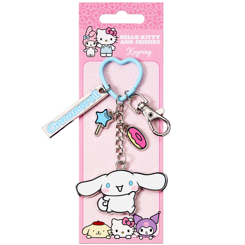5055583480379 - Cinnamoroll Schlüsselanhänger multicolor