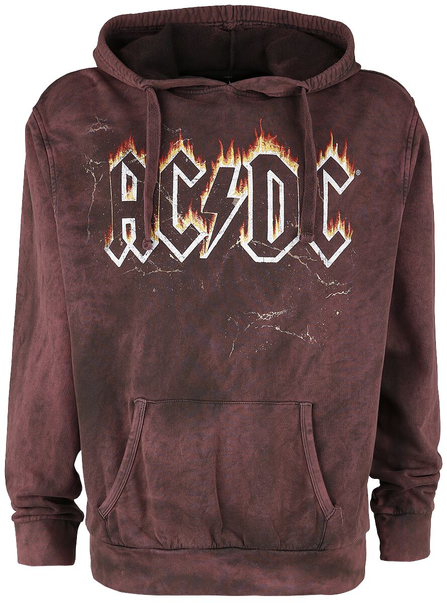 AC/DC For Those About To Rock 40th Anniversary Hooded sweater wine red