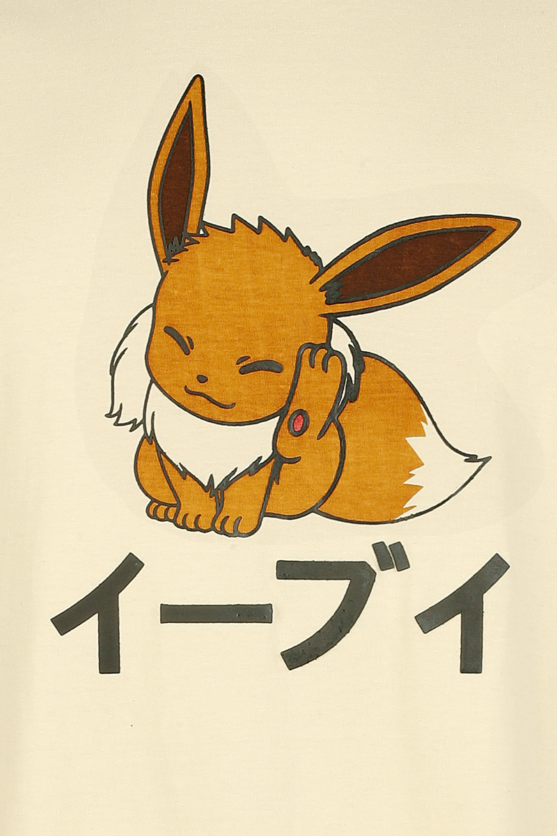 Thumbnail - Pokémon Eevee - Oversize Oversize T-Shirt braun in S
