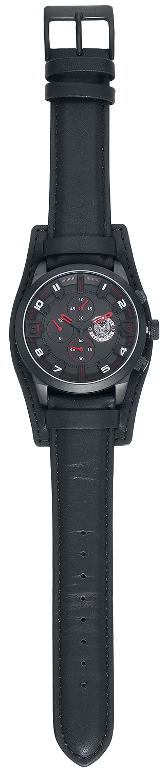 Motörhead Warpig Armbanduhren schwarz rot - 39.48% Rabatt