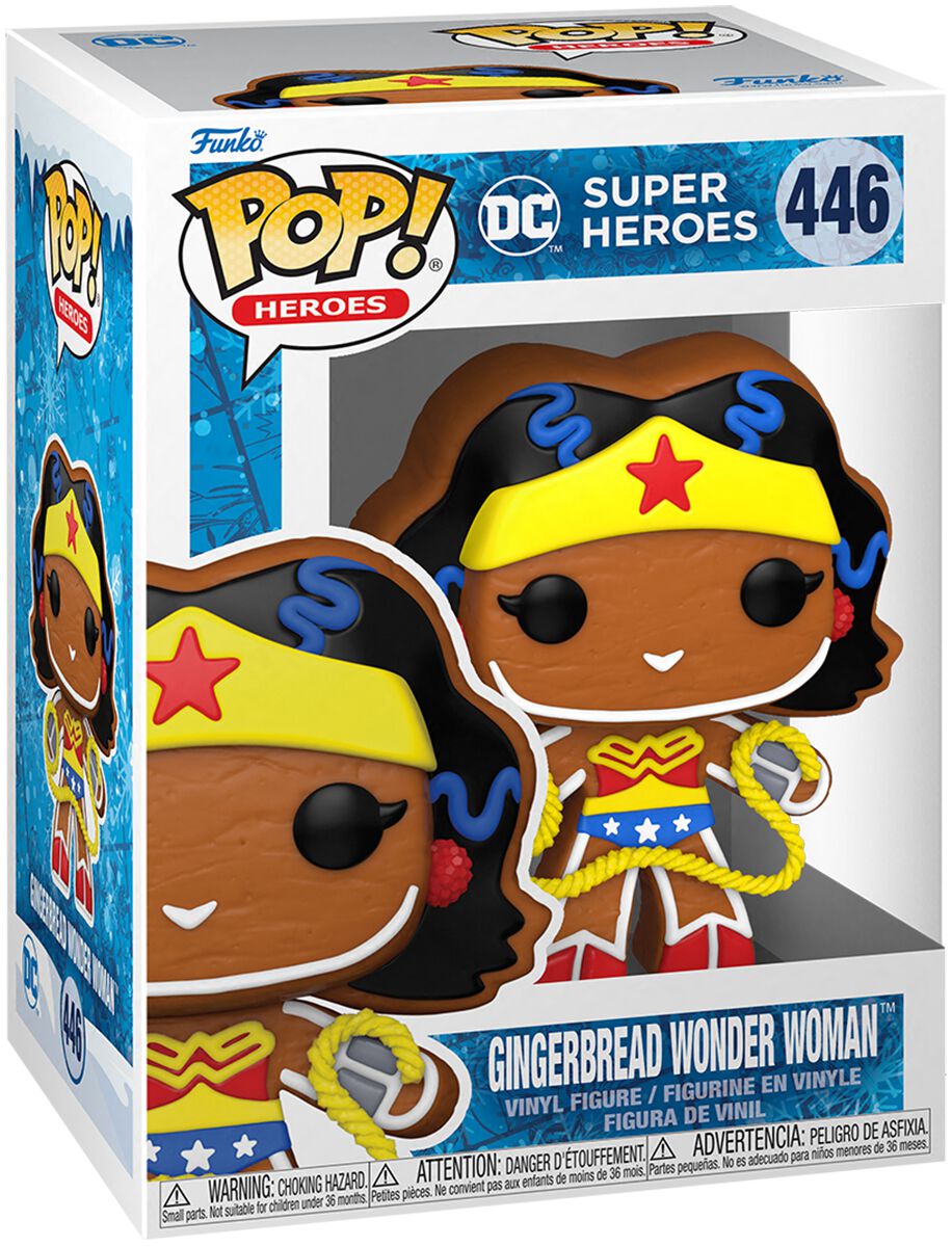 Wonder Woman DC Holiday – Gingerbread Wonder Woman Vinyl Figur 446 Funko Pop! multicolor – 23.35% Rabatt Wonder Woman DC Holiday – Gingerbread Wonder Woman Vinyl Figur 446 Funko Pop! multicolor – 23.35% Rabatt
