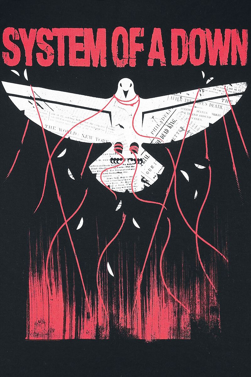 Dove Overcome System Of A Down T-Shirt EMP