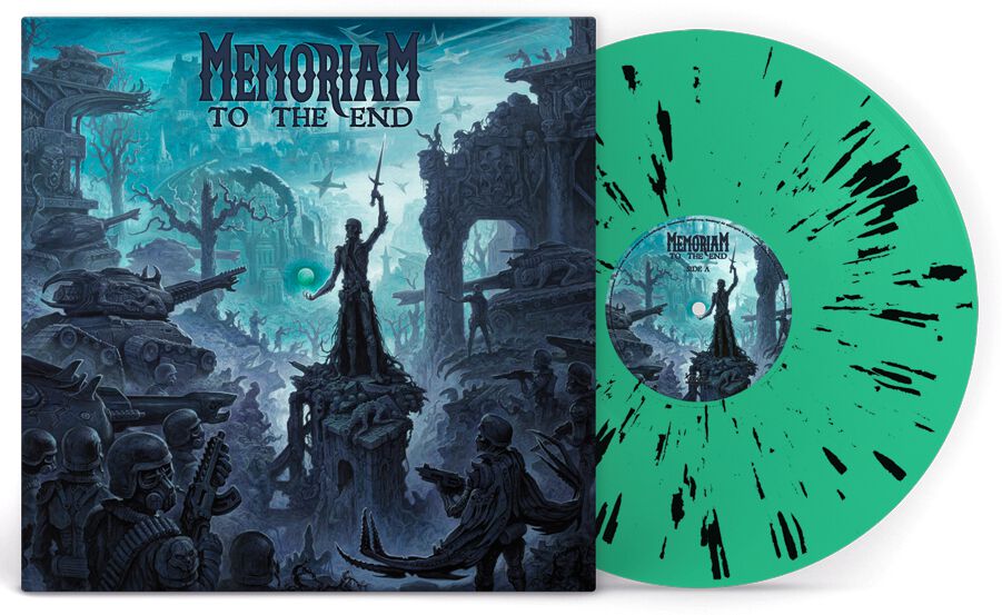 Memoriam To the end LP splattered